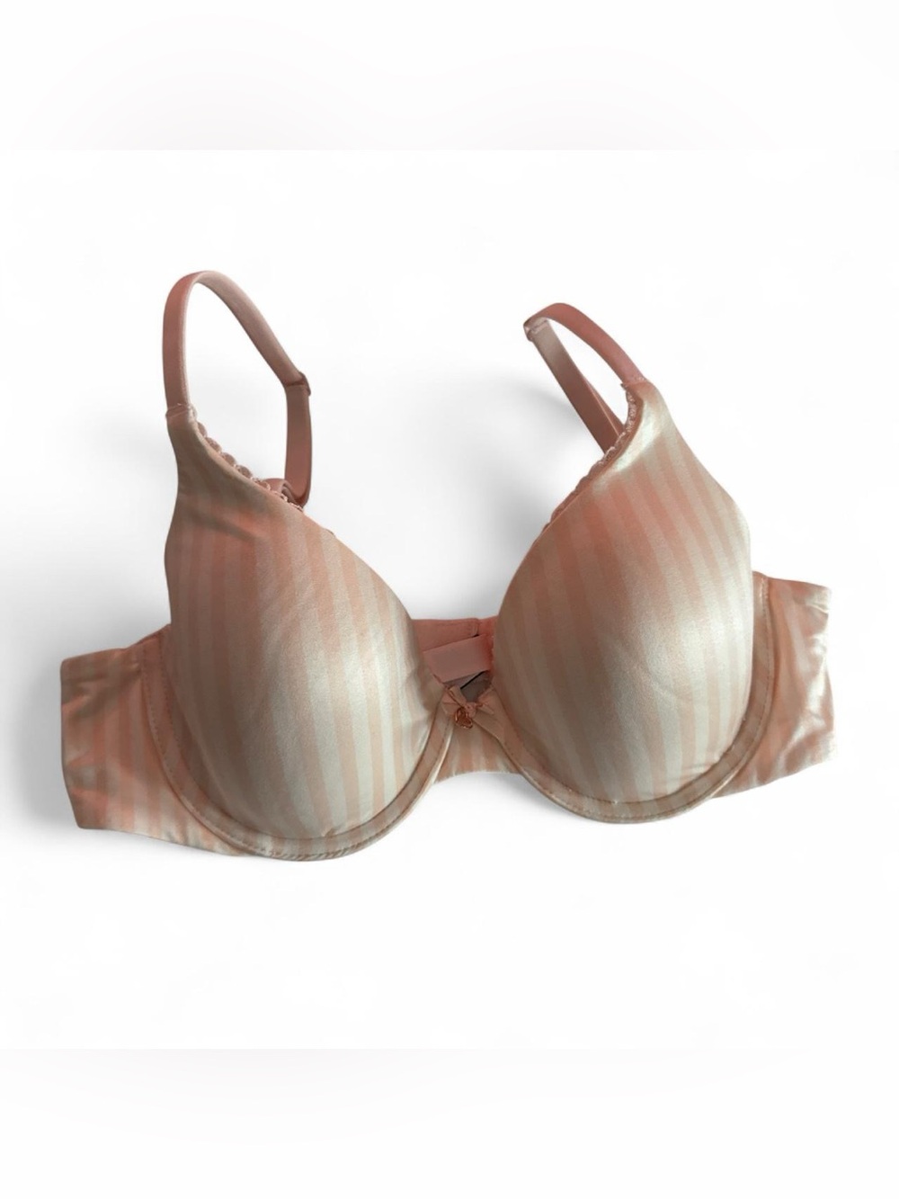 Victoria Secret Pink & white striped y2k 2000s iconic bra